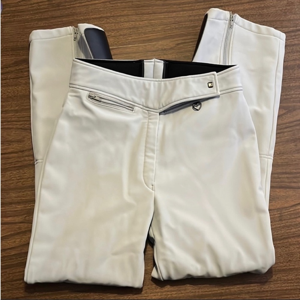 Obermeyer Size 12 Light Gray Snow Pants